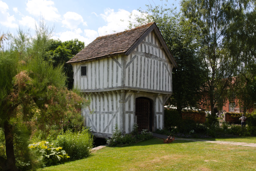 Brockhampton Gatehouse, Brockhampton, Herefordshire, England, Great Britain
