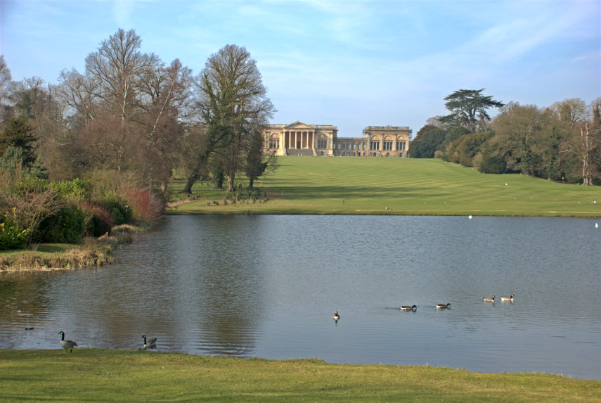 Stowe House, Buckingham, Buckinghamshire, England, Great Britain