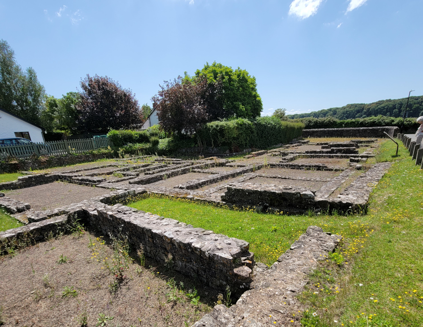 Roman Shops & Houses, Caerwent, Monmouthshire, Wales