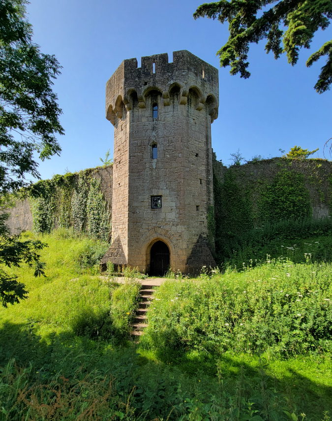 A minor gateway, Caldicot Castle, Monmouthshire, Wales