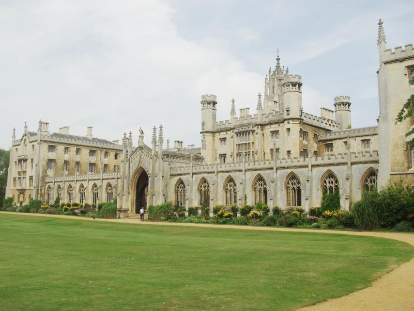 New Court, St. John's College, Cambridge, Cambridgeshire, England, Great Britain