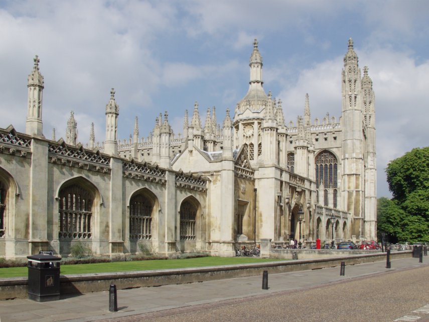 The Gatehouse, Kings College, Cambridge, Cambridgeshire, England, Great Britain