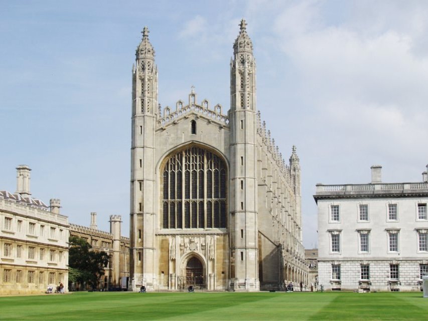 Scene showing King's College Chapel, Cambridge, Cambridgeshire, England