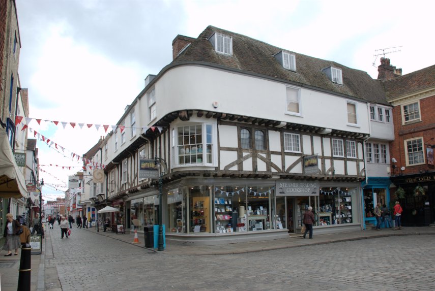 Burgate Street, Canterbury, Kent, England, Great Britain