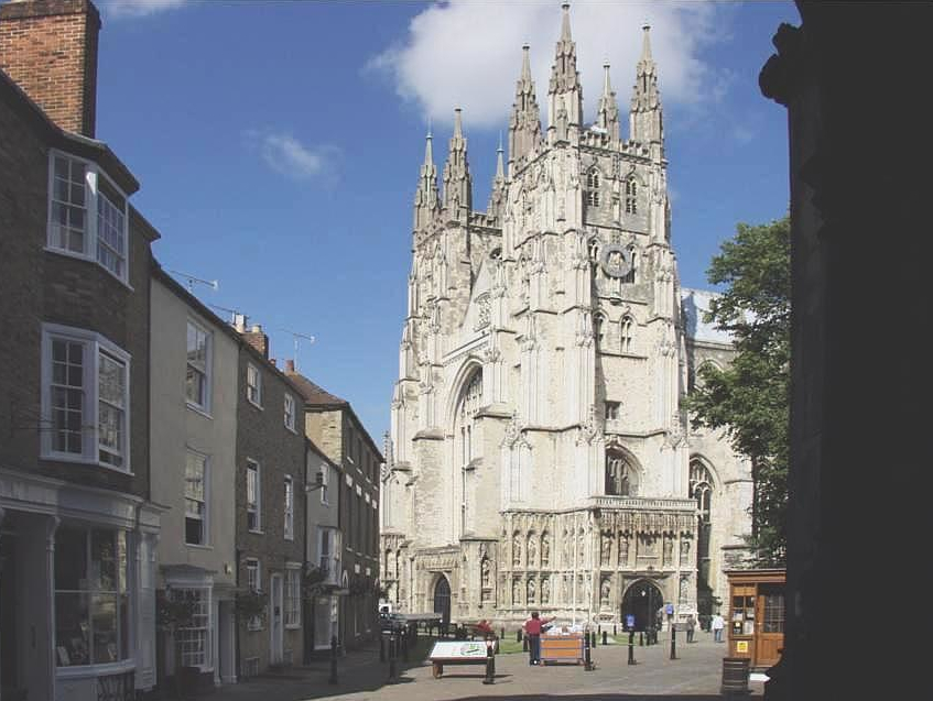The West End, Canterbury Cathedral, Canterbury, Kent, England, Great Britain