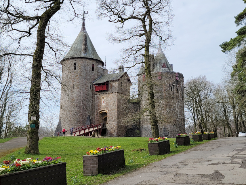 Castell Coch, Cardiff, Wales, Great Britain.