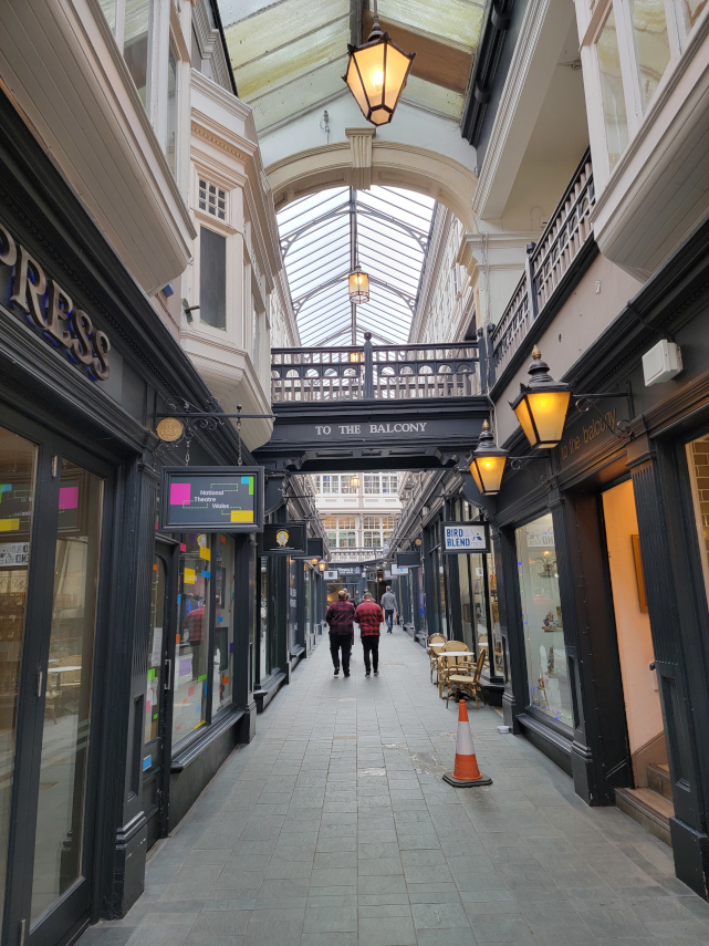 The Arcades, Cardiff, Glamorgan, Wales
