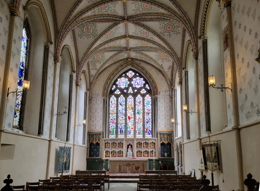 The Lady Chapel, Llandaff Cathedral, Llandaff, Cardiff, Wales, Great Britain.