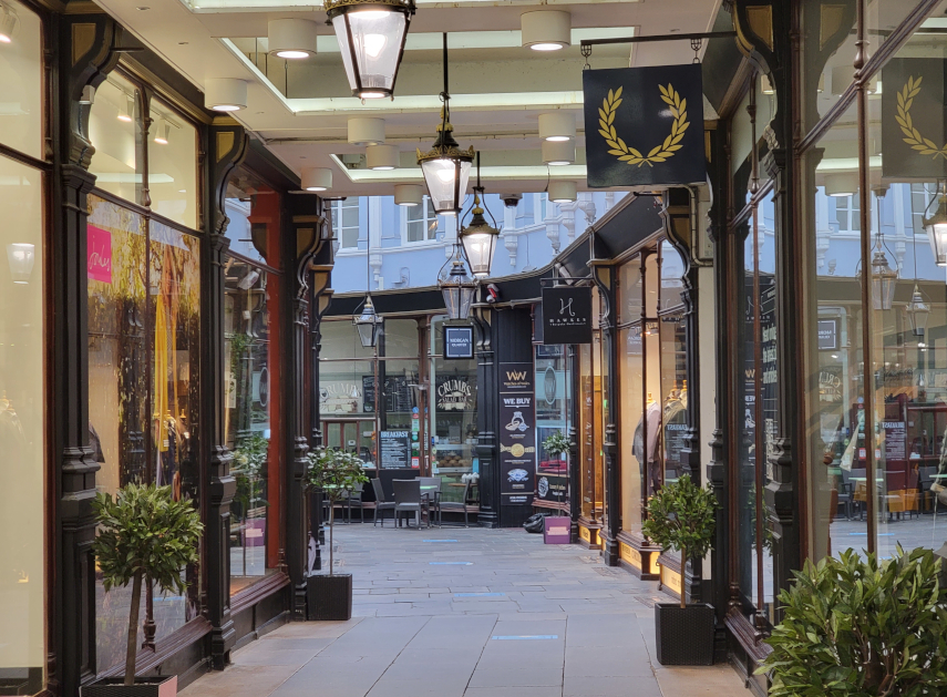 The Arcades, Cardiff, Glamorgan, Wales