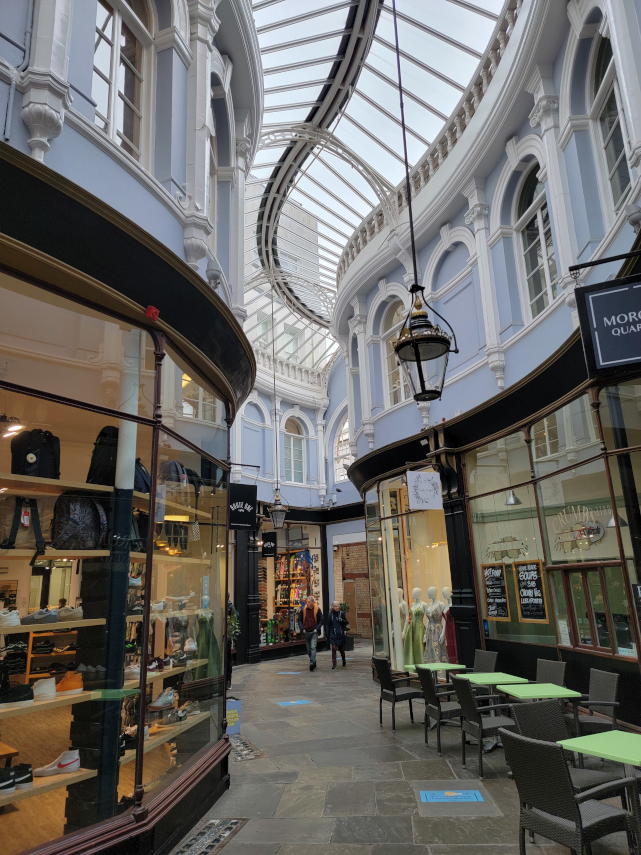 The Arcades, Cardiff, Glamorgan, Wales