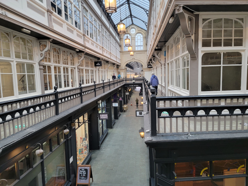 The Arcades, Cardiff, Glamorgan, Wales
