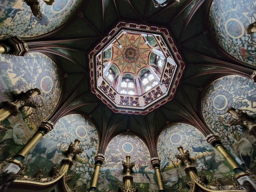 The Octagon Tower, Cardiff Castle, Cardiff, Glamorgan, Wales, Great Britain.