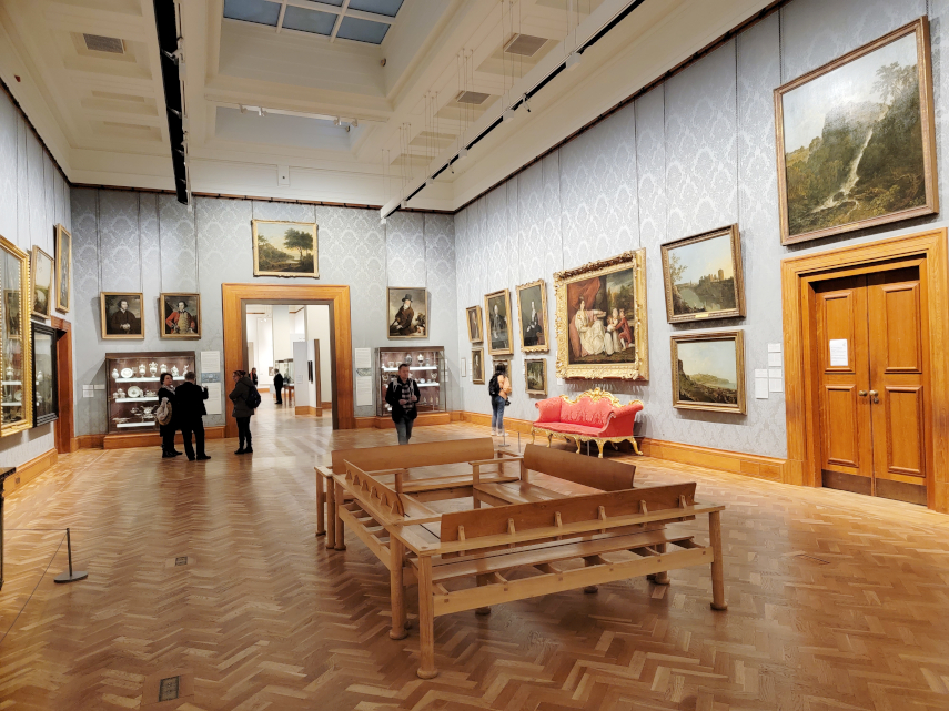 Art Gallery, National Museum, Cardiff, Glamorgan, Wales