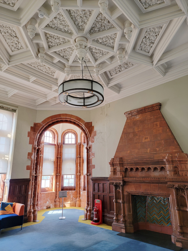 The Main Office, Pierhead Building, Cardiff Bay, Cardiff, Wales, Great Britain.