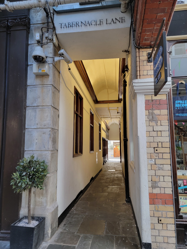 Tabernacle Lane, Royal Arcade, Cardiff, Glamorgan, Wales
