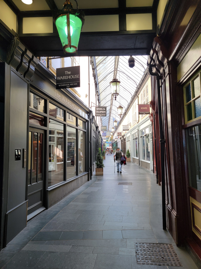 Wyndham Arcade, Cardiff, Glamorgan, Wales