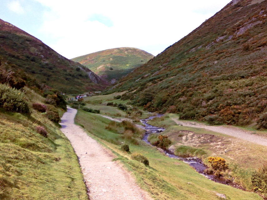 Carding Mill Valley, Church Stretton, Shropshire, England, Great Britain