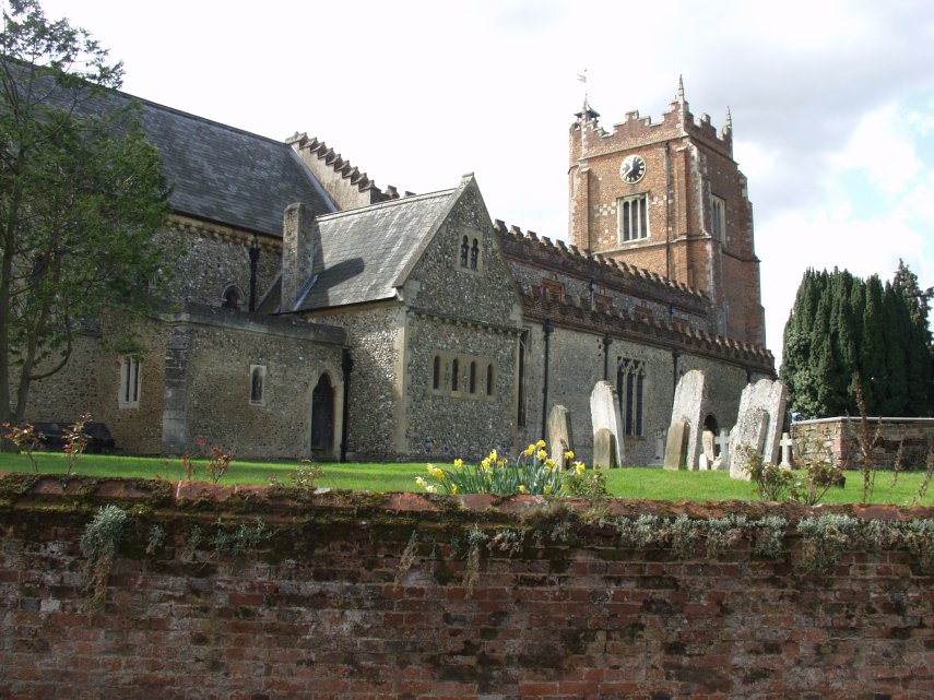 The Church of St. Nicholas, Castle Hedingham, Essex, England, Great Britain