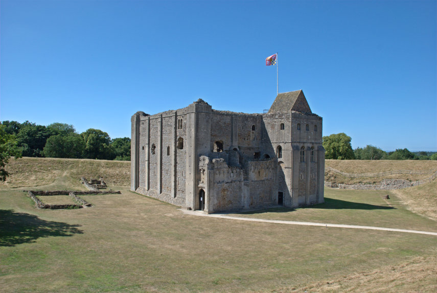 The Castle, Castle Rising, Norfolk, England, Great Britain
