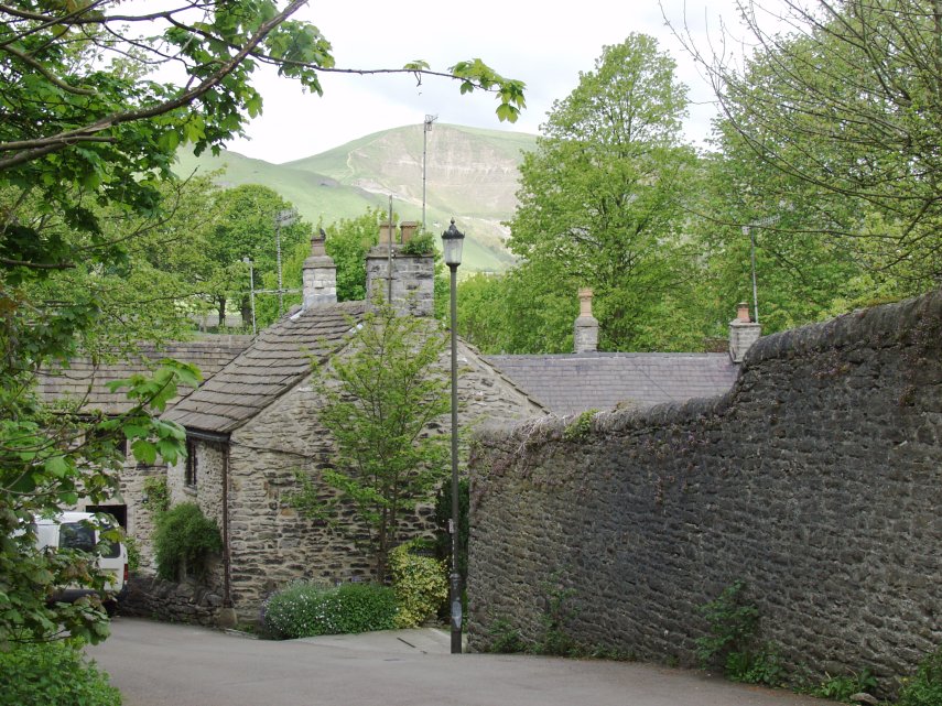 Mam Tor from Castleton, Derbyshire, England, Great Britain