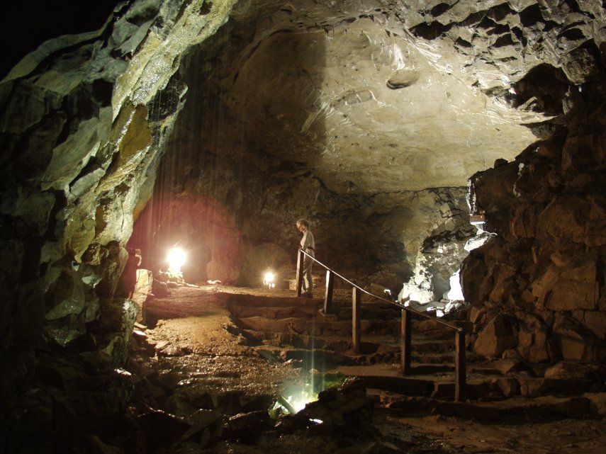 Roger Rain's House, Peak Cavern, Castleton, Derbyshire, England, Great Britain