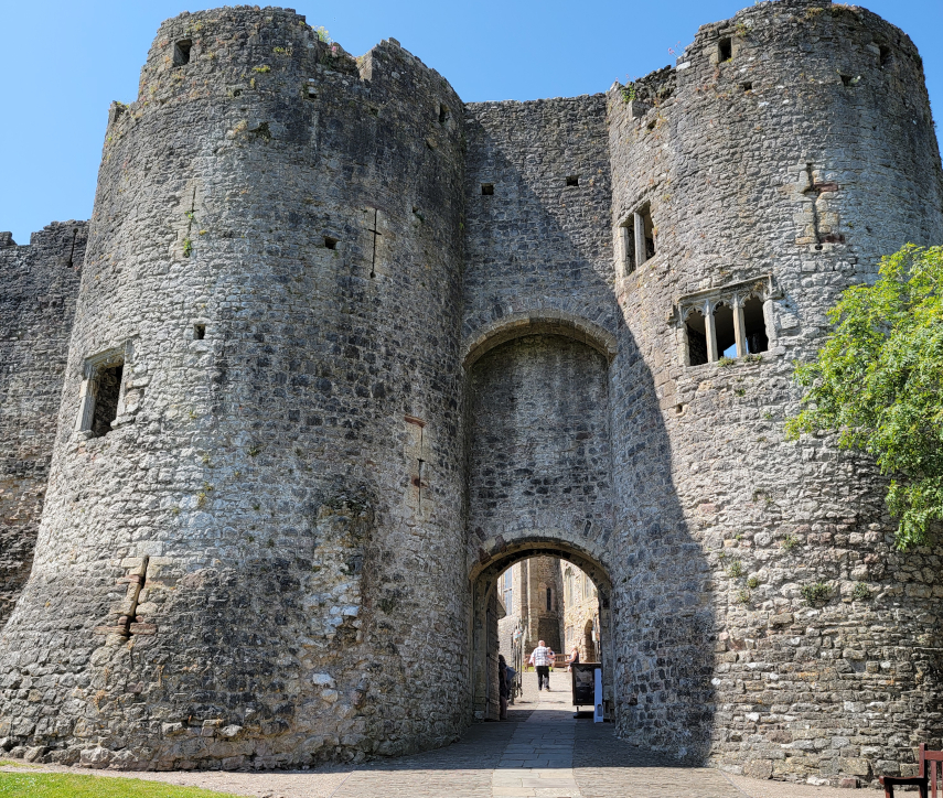 The Main Gate, Chepstow Castle, Chepstow Monmouthshire