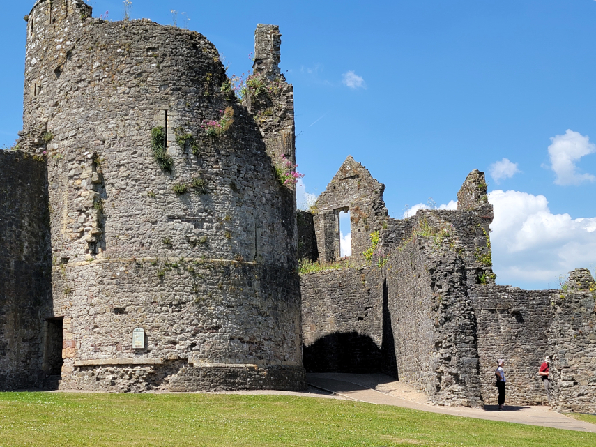 Chepstow Castle, Chepstow, Monmouthshire, Wales