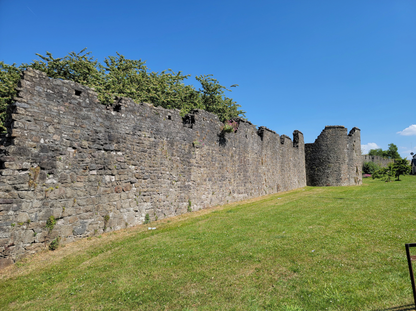 The Town Wall, Chepstow, Monmouthshire