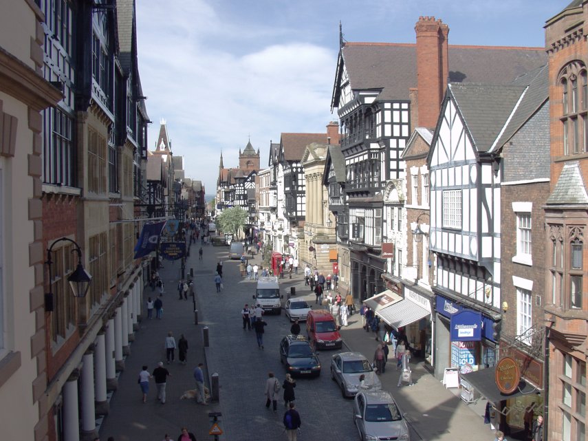 View of Eastgate Street, Chester