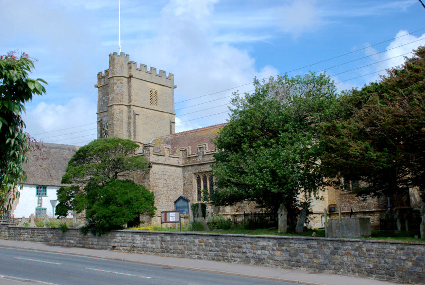 St. Giles Church, Chideock, Dorset, England, Great Britain