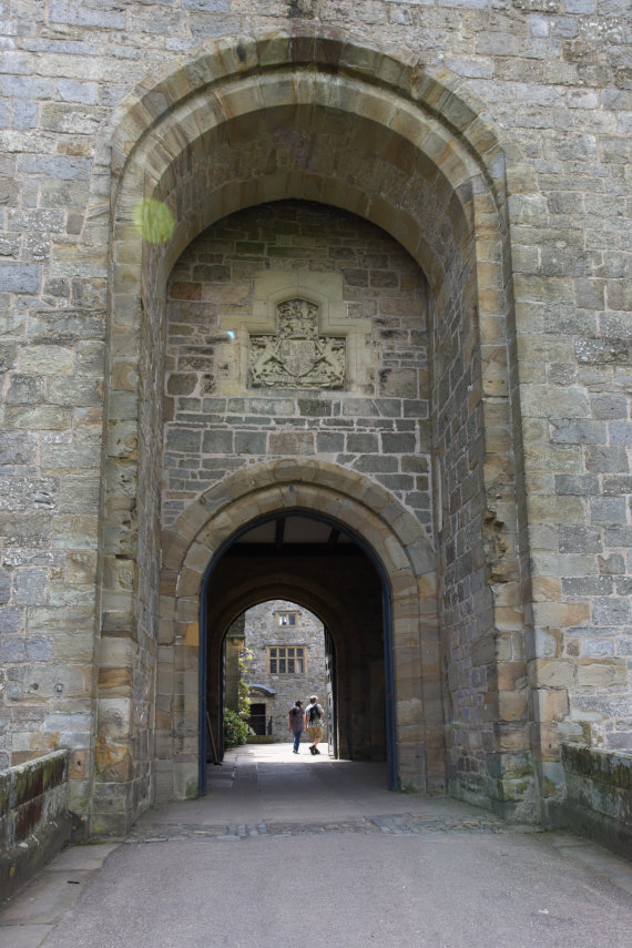 The Entrance Doorway, Chirk Castle, Denbighshire