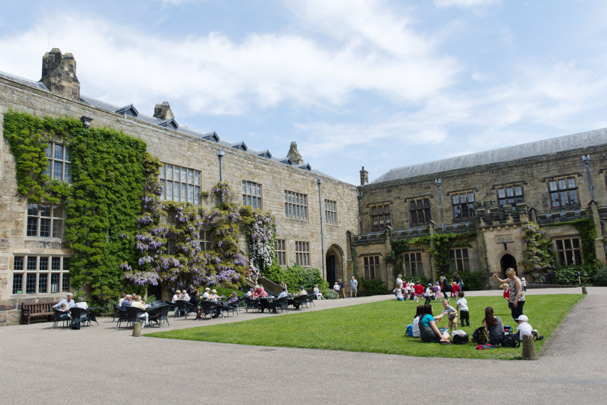 Chirk Castle, Chirk, Denbighshire, Wales, Great Britain