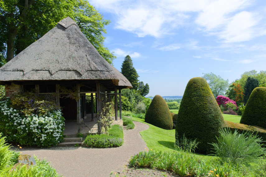 Chirk Castle Gardens, Chirk, Denbighshire, Wales, Great Britain
