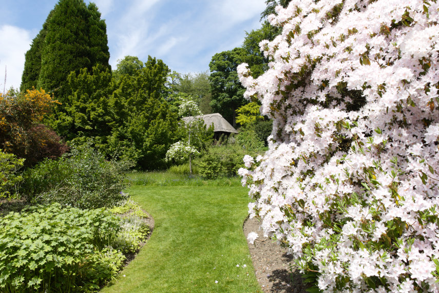 Chirk Castle Gardens, Chirk, Denbighshire, Wales, Great Britain