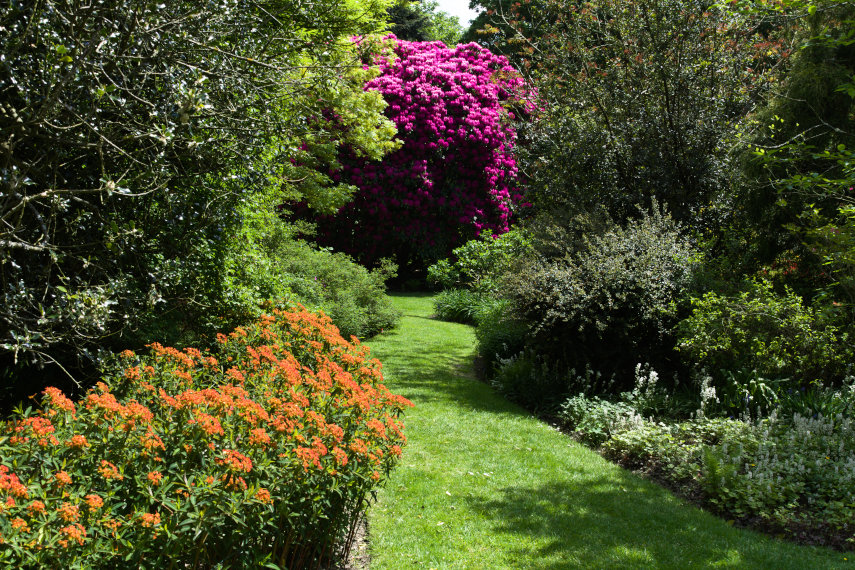 Chirk Castle Gardens, Chirk, Denbighshire, Wales, Great Britain