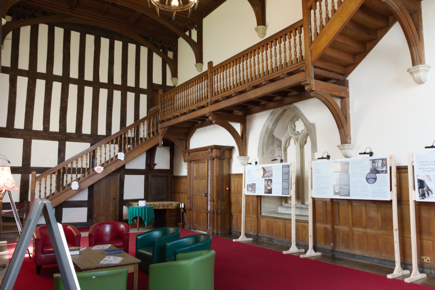 The Chapel, Chirk Castle, Chirk, Denbighshire, Wales, Great Britain