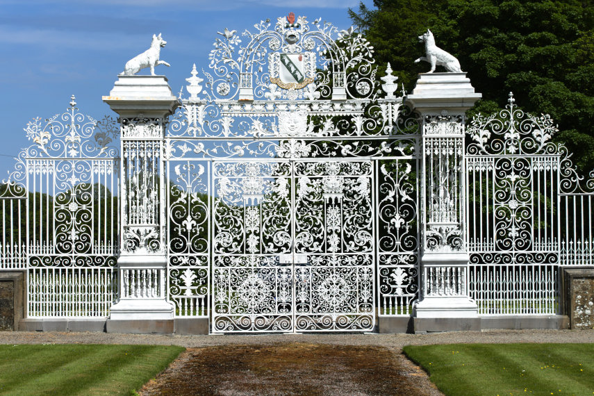 Photo of Chirk Castle gates, Chirk, Denbighshire, 