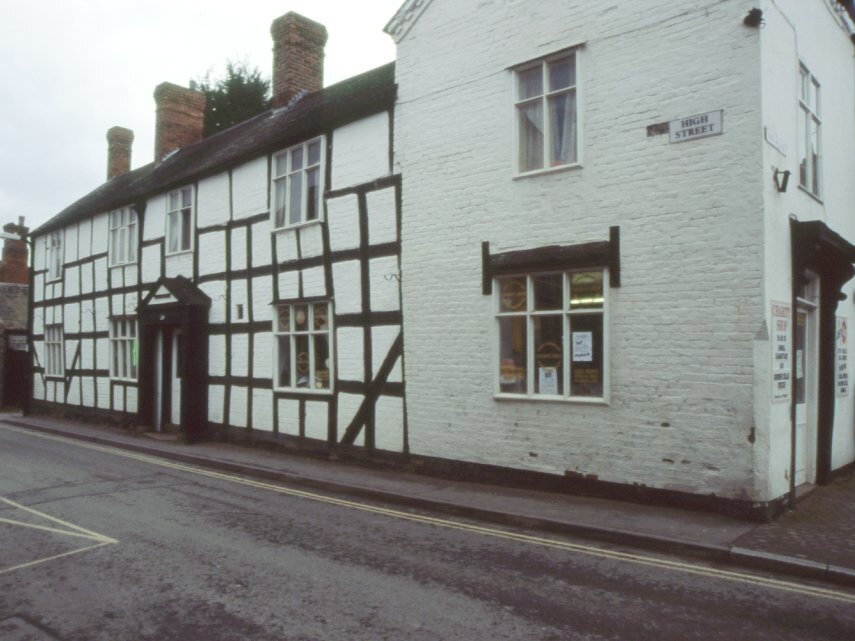 17th Century Timber-Framed Building, Church Stretton, Shropshire, England, Great Britain