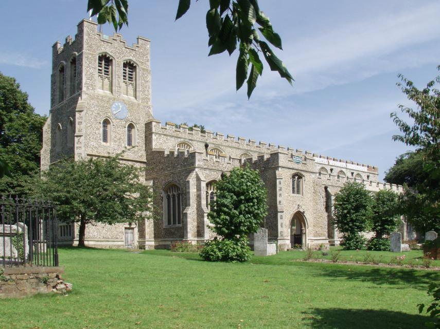 The Church of St. Peter-as-Vincula, Coggeshall, Essex, England, Great Britain