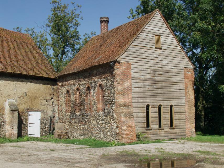 Part of the Cistercian Abbey, Coggeshall, Essex, England, Great Britain