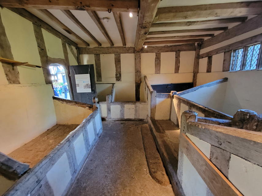 A Store room, Little Moreton Hall, Congleton, Cheshire, Great Britain