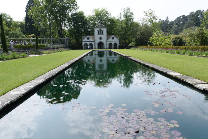The Lily Pond, Bodnant Gardens, Denbighshire