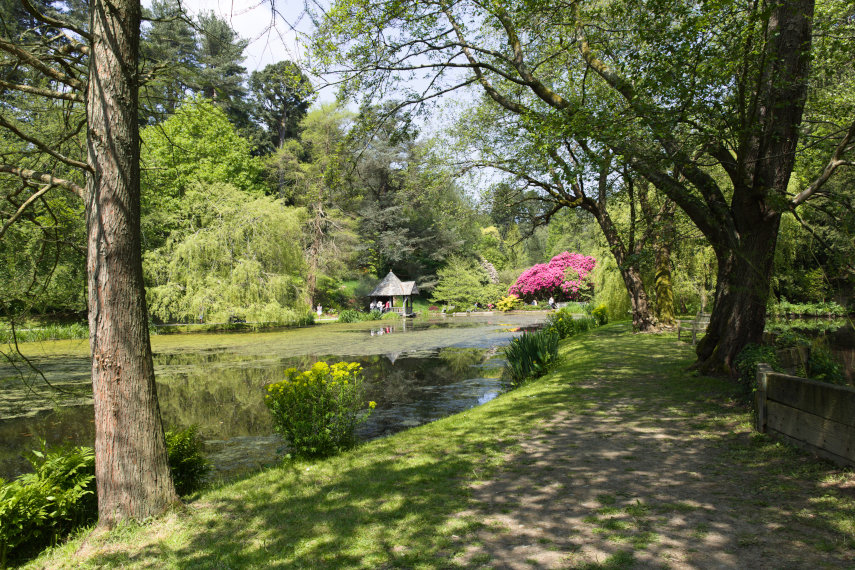 Far End, Bodnant Gardens, Denbighshire, Wales, Great Britain