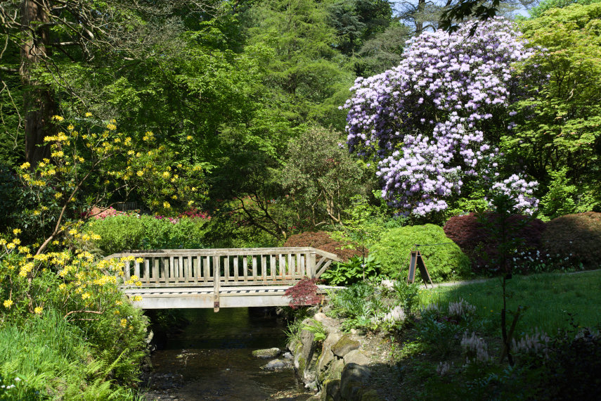 Far End, Bodnant Gardens, Denbighshire, Wales, Great Britain