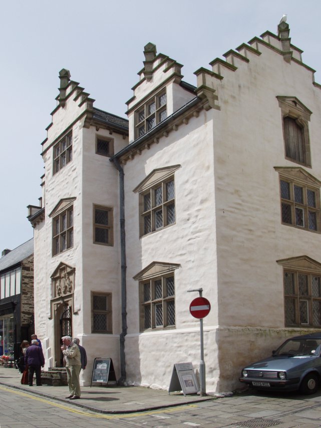 Plas Mawr Tudor Town House, Conwy, Caernarfonshire, Wales, Great Britain