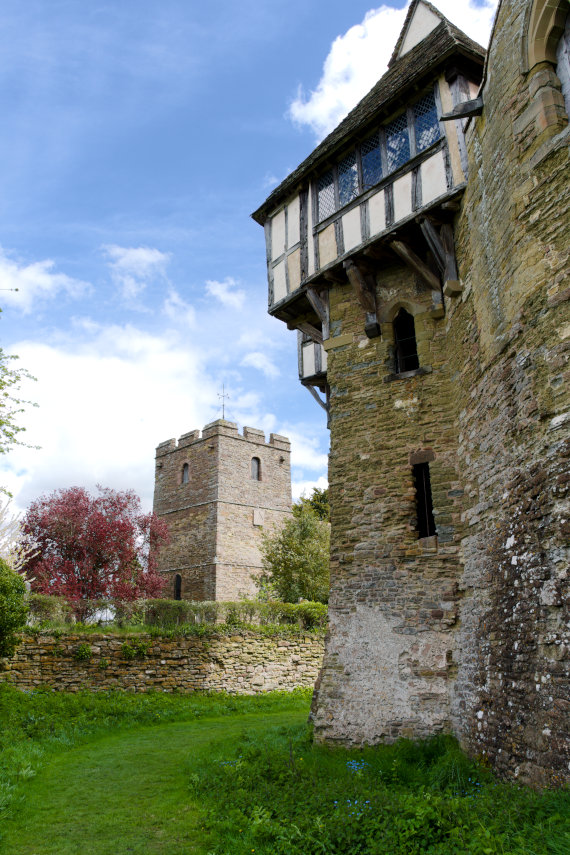 North Tower, Stokesay Castle, Craven Arms, Shropshire.