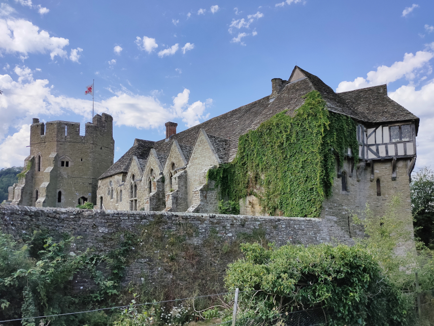 Stokesay Castle, Craven Arms, Shropshire, Great Britain