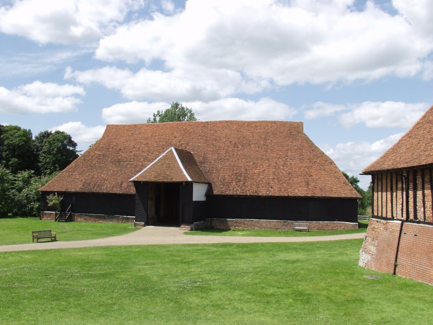 Barley Barn, Cressing Temple Barns, Braintree, Essex, England, Great Britain