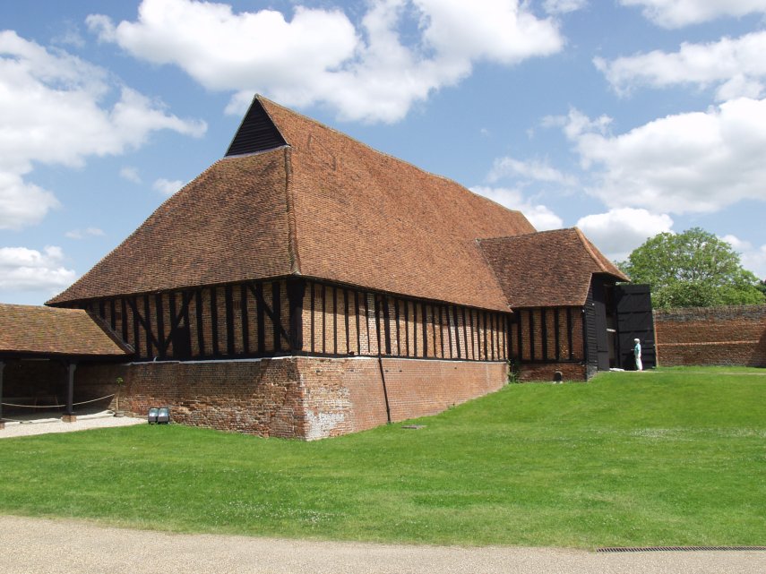 Wheat Barn, Cressing Temple Barns, Braintree, Essex, England, Great Britain