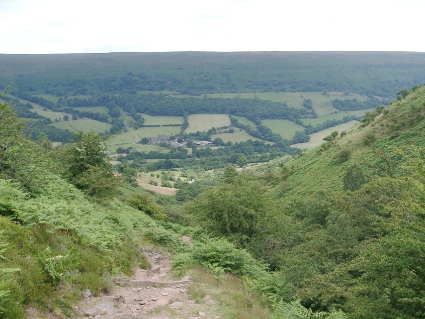 Cwn Bwchel, Vale of Ewyas, Black Mountains, Brecknockshire